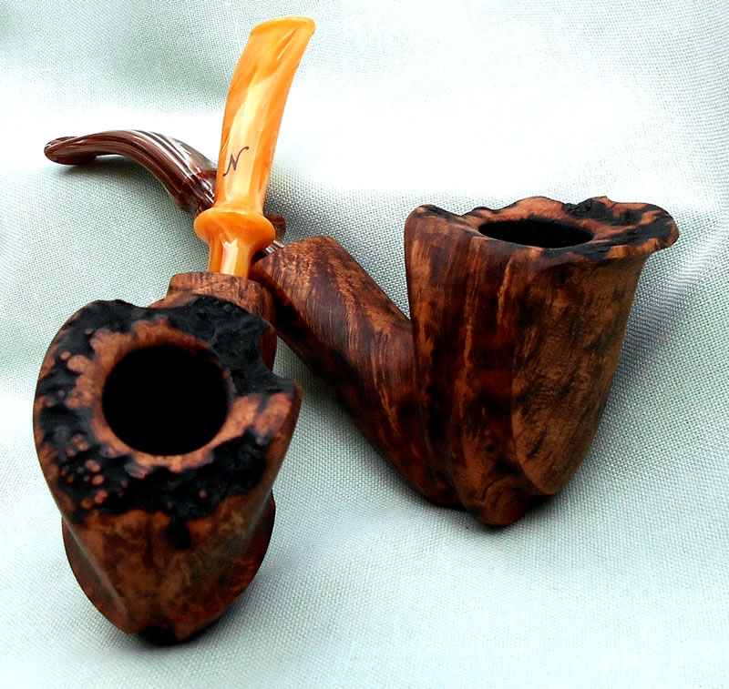 Nording Matte Brown Freehand pipes